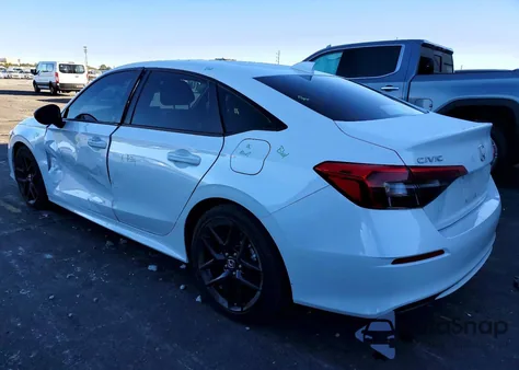 2024 Honda Civic Sport z USA, uszkodzony, nr VIN 2HGFE2F59RH589182